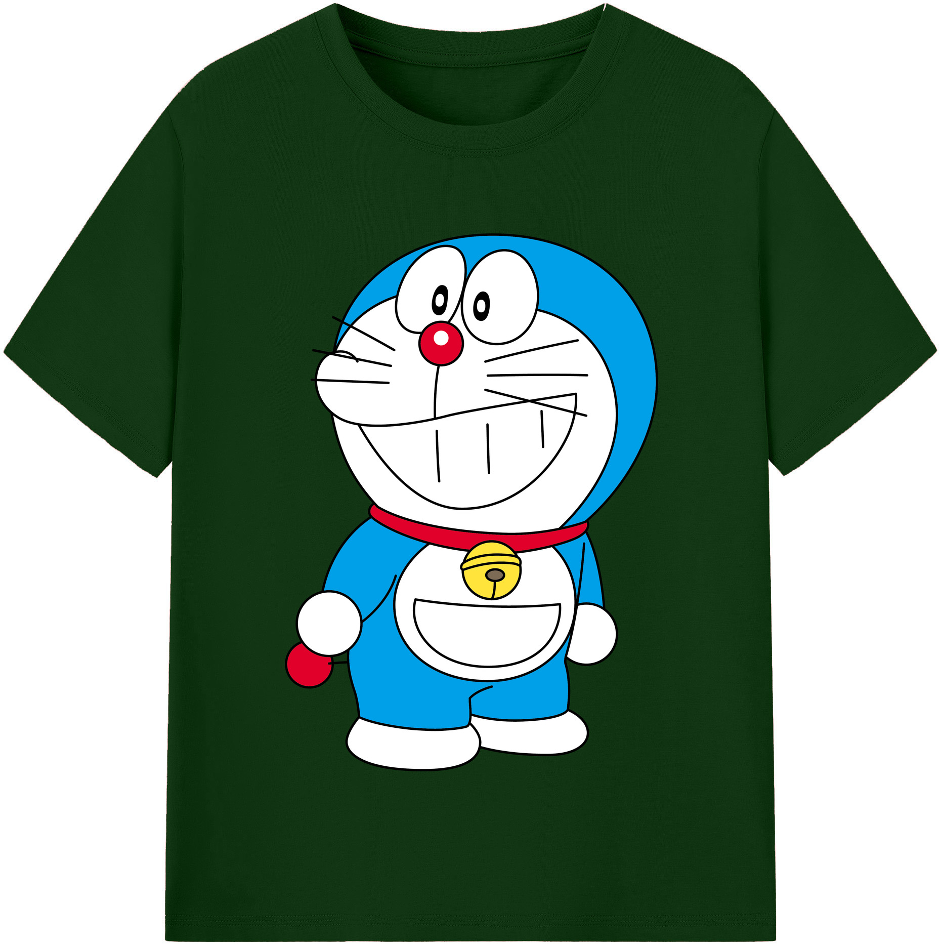 （画像用） ドラえもん Doraemon 綿100％半袖Tシャツ（フロントプリント）